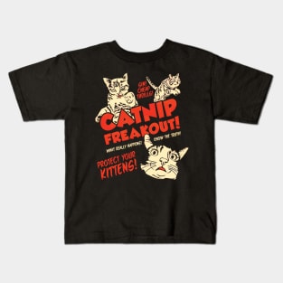 Catnip Madness Shirts Kids T-Shirt